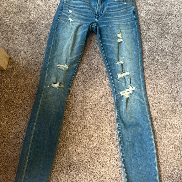 Abercrombie ripped skinny jeans - Picture 4 of 5